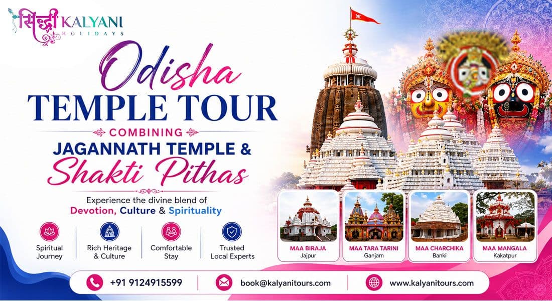 Why an Odisha Temple Tour Combining Jagannath Temple and Shakti Pithas Will Transform Your Soul