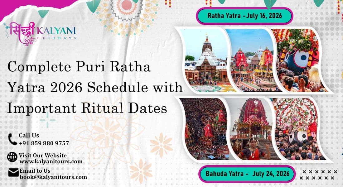 Complete Puri Ratha Yatra 2026 Schedule with Important Ritual Dates