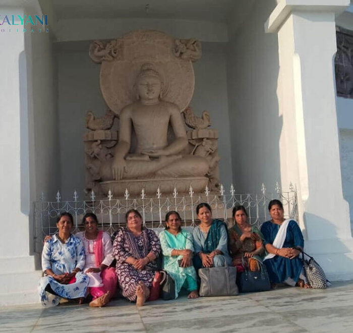 Group tour at dhauli